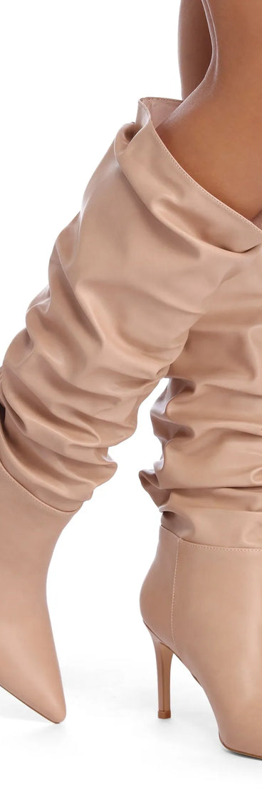 Step Up Slouched Boots