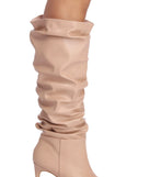 Step Up Slouched Boots