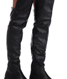 Ready To Ride Faux Leather Boots