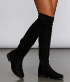 Take It Easy Flat Over The Knee Boots
