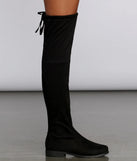 Take It Easy Flat Over The Knee Boots