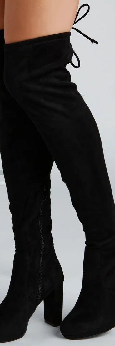 Step Out In Style Over-The-Knee Boots