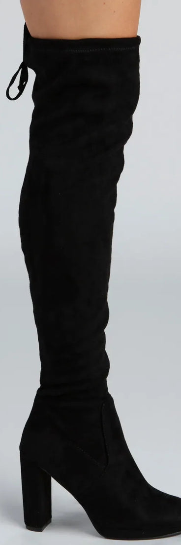 Step Out In Style Over-The-Knee Boots