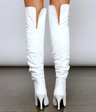 Walk It Out Scunched Over-The-Knee Boots