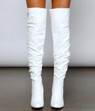 Walk It Out Scunched Over-The-Knee Boots