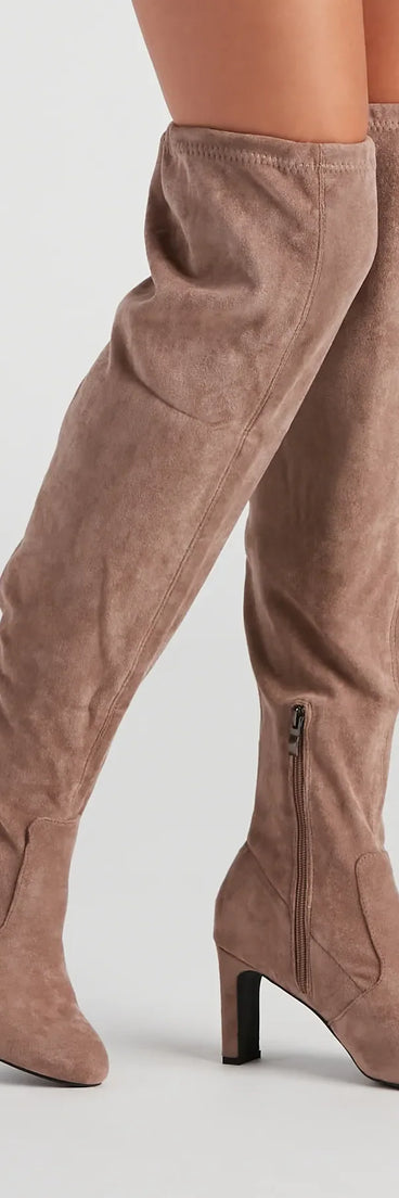 New Heights Over The Knee Boots