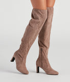 New Heights Over The Knee Boots