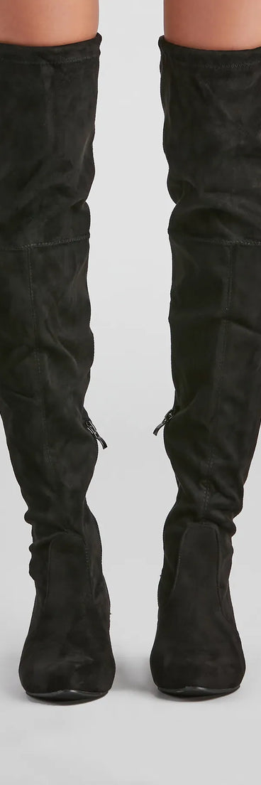 Contemporary Over The Knee Boots