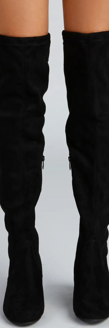 Essential Chic Over-The-Knee Boots