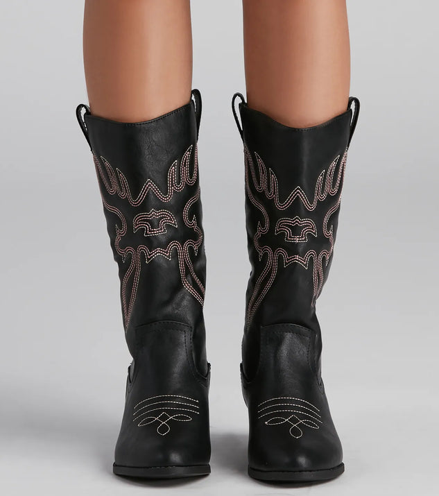 A Little Bit' Country Western Boots