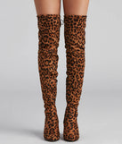 Leopard Love Over-The-Knee Boots