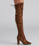 Leopard Love Over-The-Knee Boots