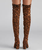Leopard Love Over-The-Knee Boots