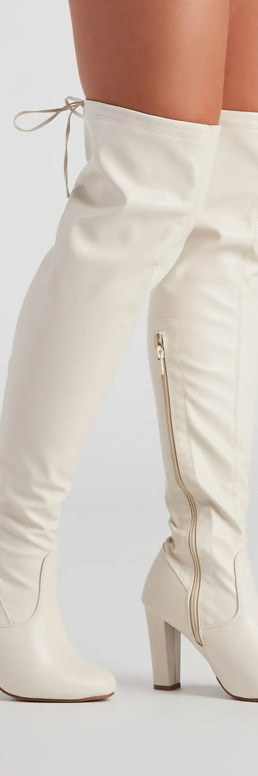 Strut In Style Over-The-Knee Boots