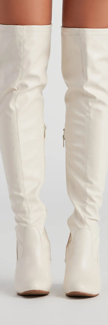 Strut In Style Over-The-Knee Boots