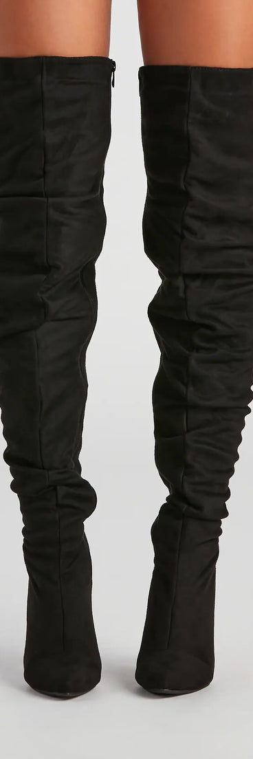 Never Not Fab Over-The-Knee Boots