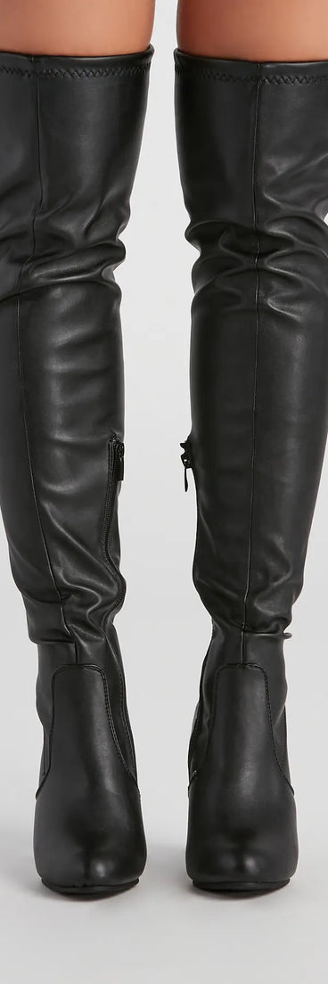 Sleek Energy Over The Knee Boots