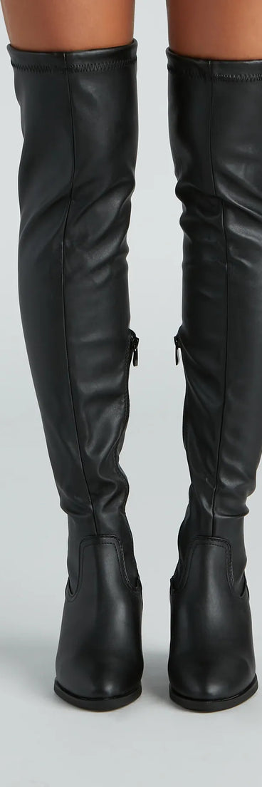 Made For Struts Over The Knee Boots