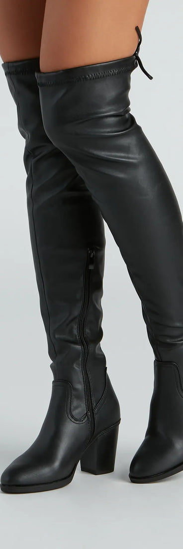 Made For Struts Over The Knee Boots