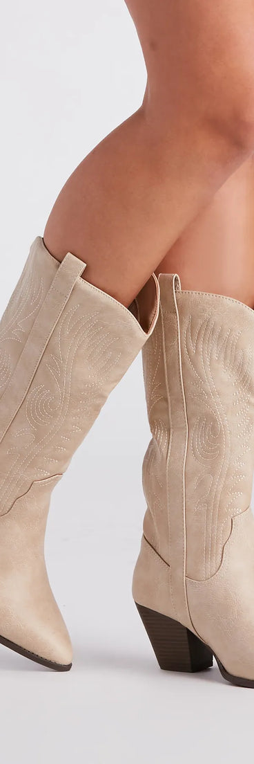 Country-Chic Cowboy Boots