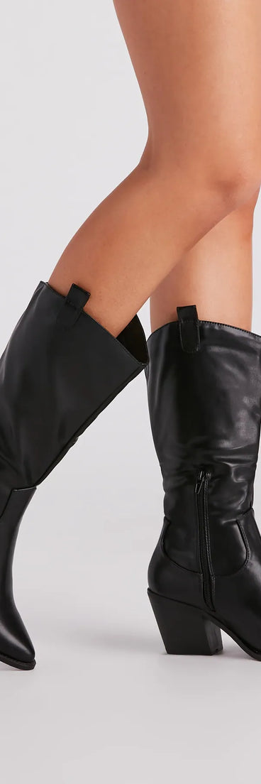 On A Western Kick Cowboy Boots