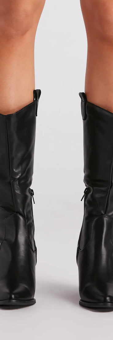 On A Western Kick Cowboy Boots