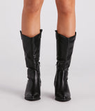On A Western Kick Cowboy Boots