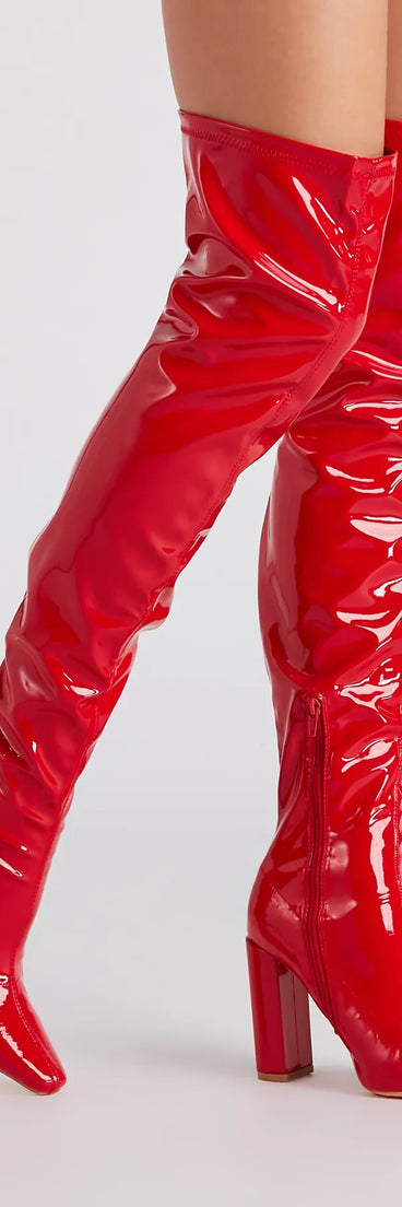 Smokin' Babe Thigh High Boots