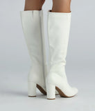 Stylish Slay Under-The-Knee Boots