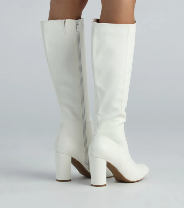 Stylish Slay Under-The-Knee Boots | Windsor