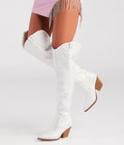 Kick Up The Glam Rhinestone Cowboy Boots