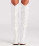 Kick Up The Glam Rhinestone Cowboy Boots
