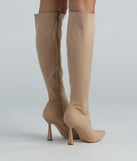 Elevated Mood Knee-High Stiletto Boots