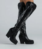 That Western Heat Cowboy Thigh-High Boots