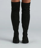 In Love Lace-Up Knee High Boots
