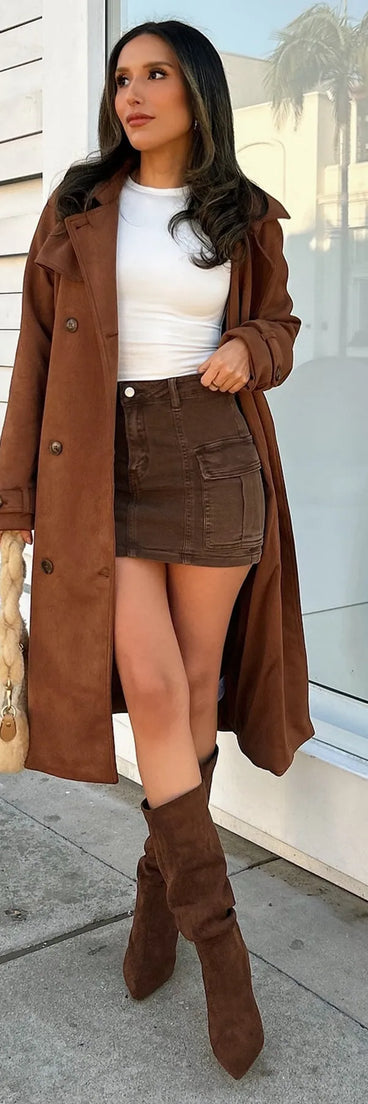 Runway Ready Under-The-Knee Scrunch Boots