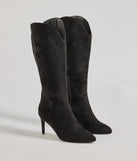 Time To Strut Under-The-Knee Stiletto Boots