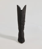 Time To Strut Under-The-Knee Stiletto Boots