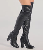 
Upgrade your style game for 2025 with the Chic Slay Over-The-Knee Block Heel Boots in black, perfect for any fashion-forward wardrobe.