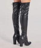 
Upgrade your style game for 2025 with the Chic Slay Over-The-Knee Block Heel Boots in black, perfect for any fashion-forward wardrobe.