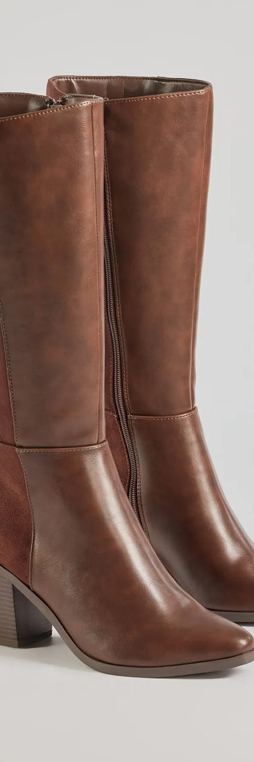 
Upgrade your style game for 2025 with the Slay The Scene Under-The-Knee Block Heel Boots in brown, perfect for any fashion-forward wardrobe.