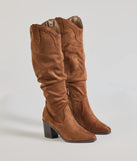 
Upgrade your style game for 2025 with the Strut In Style Slouched Under-The-Knee Boots in brown, perfect for any fashion-forward wardrobe.