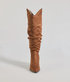 
Upgrade your style game for 2025 with the Strut In Style Slouched Under-The-Knee Boots in brown, perfect for any fashion-forward wardrobe.