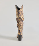 
Upgrade your style game for 2025 with the Strut In Style Slouched Under-The-Knee Boots in leopard, perfect for any fashion-forward wardrobe.