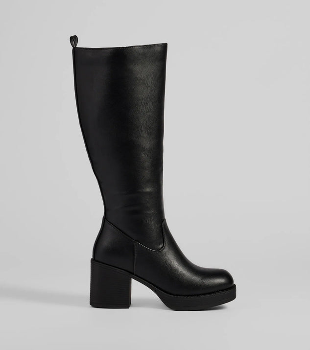 【ジエアタウン】 page bootscut pt★追跡可 Level Up Over The Knee Boots | Windsor