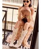 Made For Dancing Laser Cut Cowboy Boots