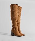 Fab Slouched Over-The-Knee Boots