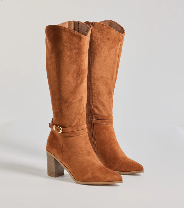 
Upgrade your style game for 2025 with the Fab Slay Buckle Strap Under-The-Knee Boots in tan, perfect for any fashion-forward wardrobe.