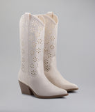 Show Stopper Floral Cut Cowboy Boots