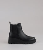 Instant Edge Platform Ankle Booties